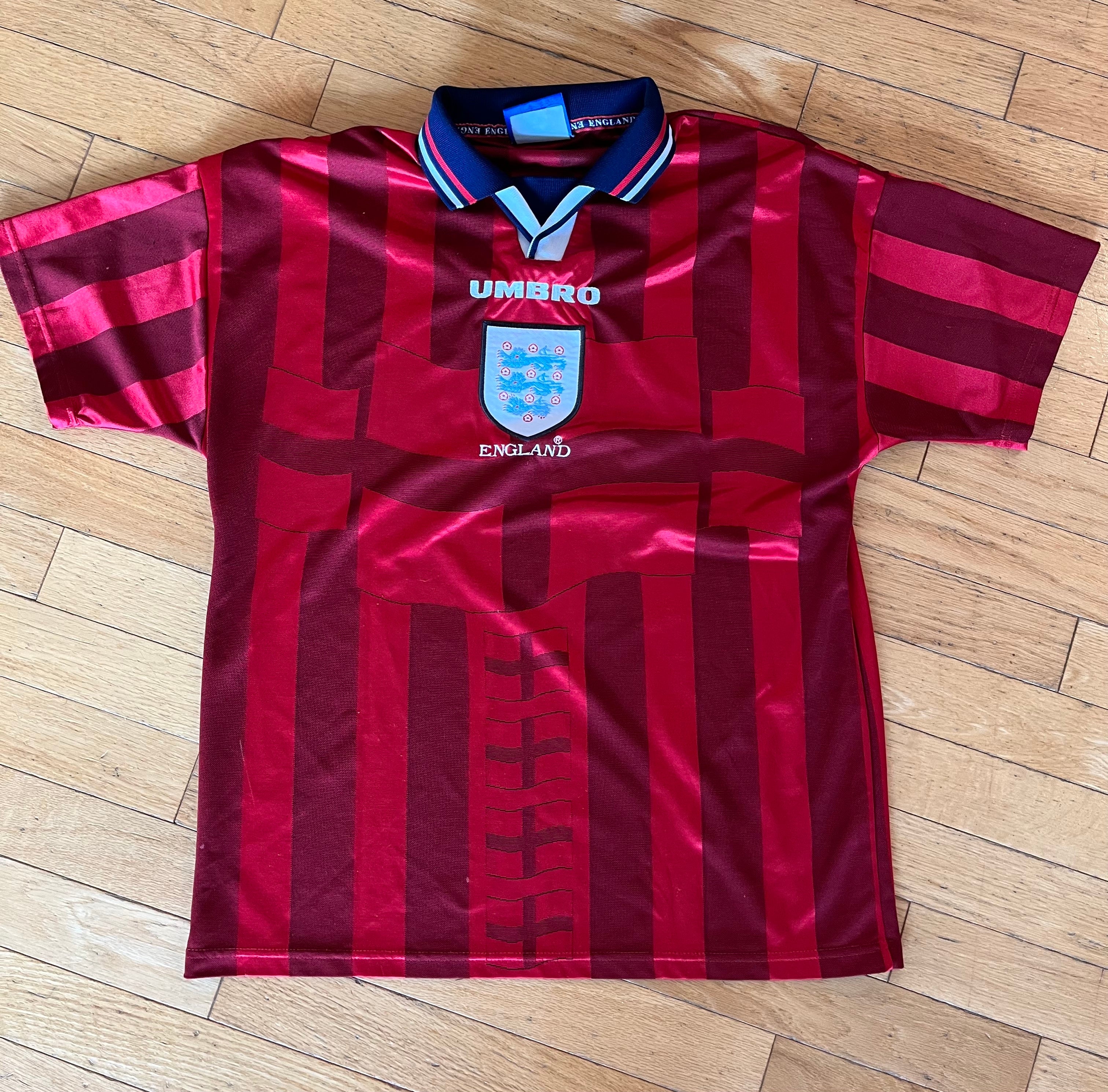 England 1998 Away Umbro Jersey