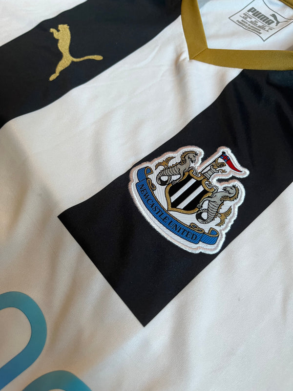 Maillot domicile vintage Newcastle United 2016/17 taille grande 