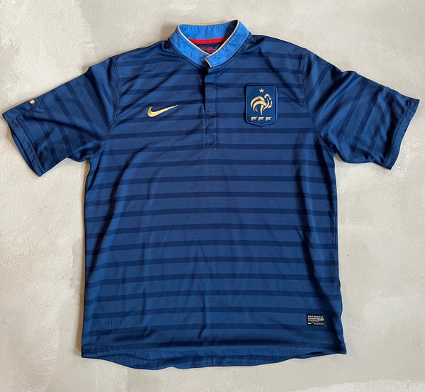 France 2012 Vintage Home Jersey Size Large