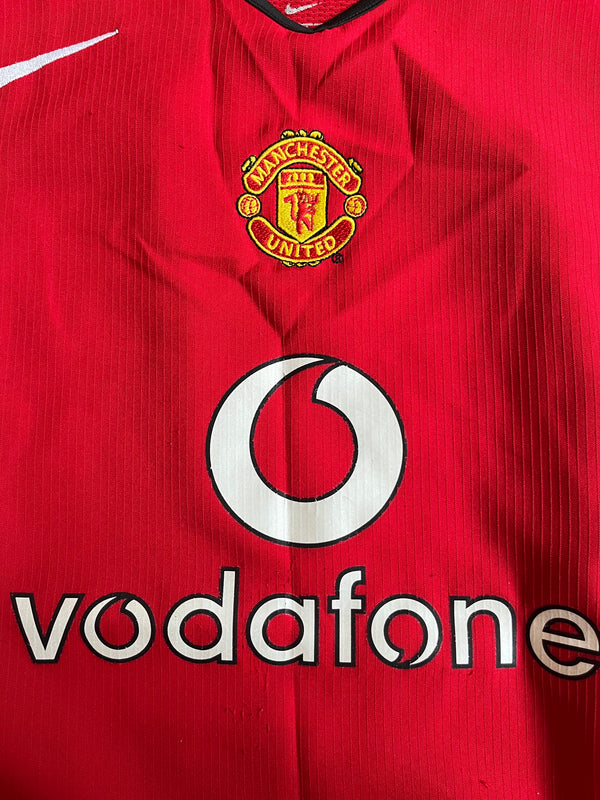 Manchester United 2005 vintage Home Jersey Taille Petite