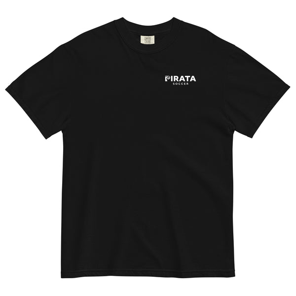 Pirata Soccer 2-Soccer T-shirt lourd teint en vêtement unisexe