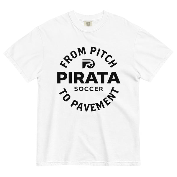 From Pitch to Pavaemenet Garment-dyed Heavyweight T-shirt