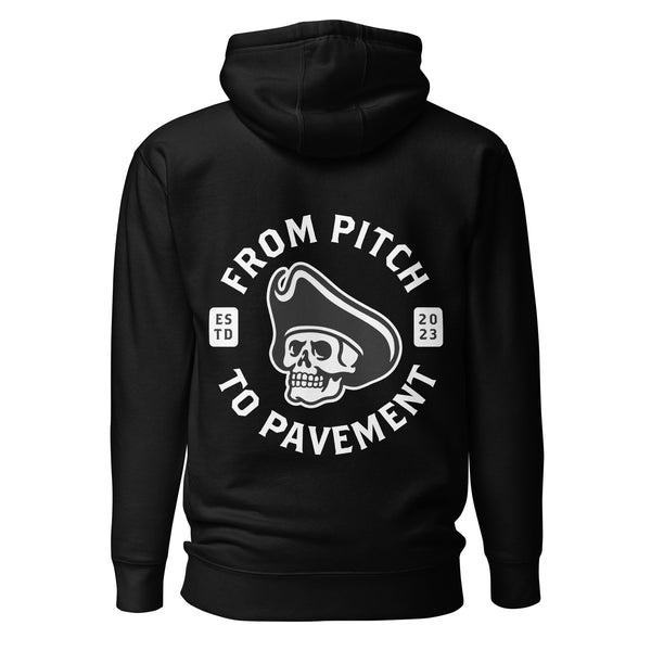 Sudadera con capucha unisex Pirata de 2 caras