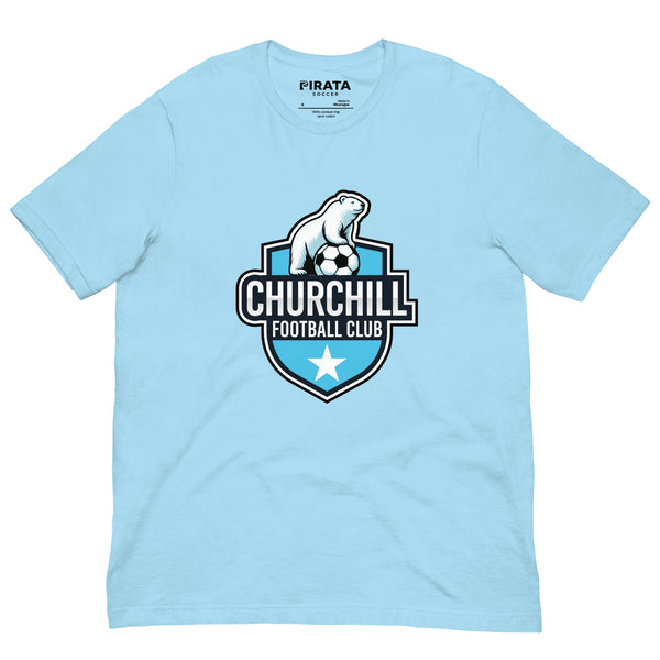 T-shirt unisexe du club de football de Churchill