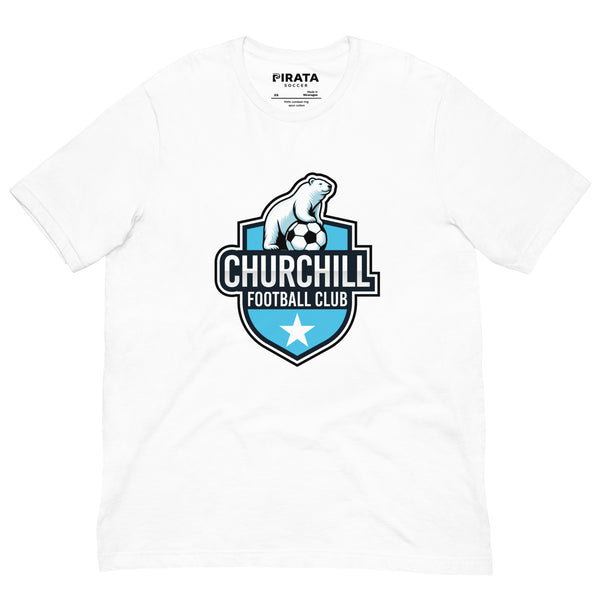 T-shirt unisexe du club de football de Churchill